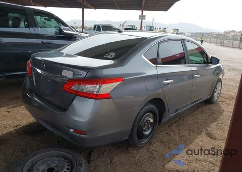 2015 Nissan Sentra Fe+ S/S/Sl/Sr/Sv z USA, uszkodzony, nr VIN 3N1AB7APXFL644283